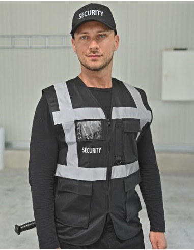 KOR-SECKXCMF-SECURITY Mesh Multifunctional Safety Vest Tampa